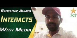 Pakistan Cricket Board: Sarfaraz Ahmed interacts with media