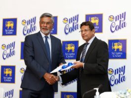 Sri Lanka Cricket and My Cola Beverages Signs a 03-year Partnership