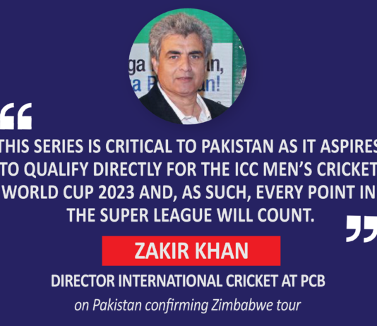 Zakir Khan, Director International Cricket, PCB on Pakistan confirming Zimbabwe tour