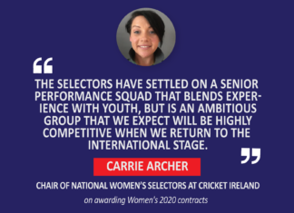Carrie Archer, Chair of National Women’s Selectors at Cricket Ireland on awarding Women's 2020 contracts