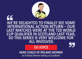 Ed Joyce, Head Coach of Ireland Women on Ireland Women taking on Scotland