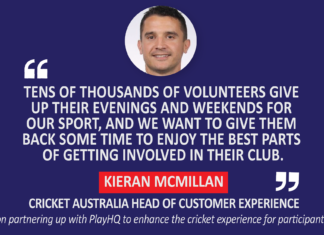 Kieran McMillan, Cricket Australia Head of Customer Experience on Cricket Australia partnering up with PlayHQ to enhance the cricket experience for participants
