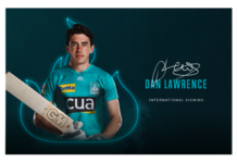 Brisbane Heat welcome Dan Lawrence