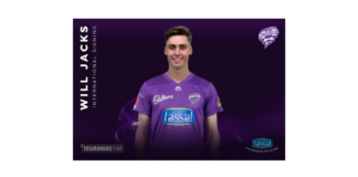 Hobart Hurricanes: Will Jacks to make BBL debut at the 'Canes