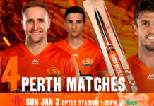Perth Scorchers: BBL action to hit Perth