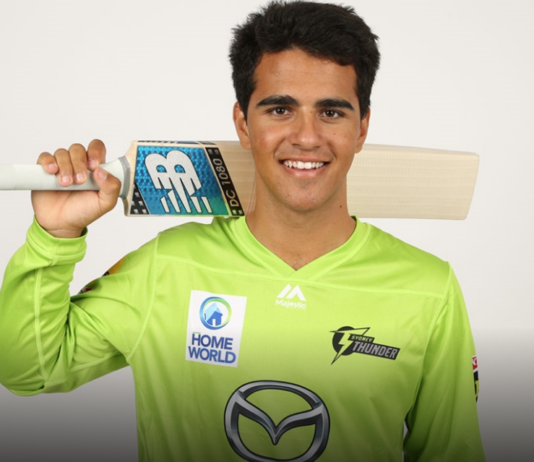 Sydney Thunder: Off the pitch with Ollie Davies