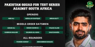PCB: Nine uncapped players in 20-member side for South Africa Tests