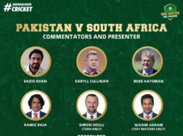 PCB: Leading international commentators lined-up for Pakistan-South Africa series