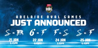 Adelaide Strikers to play three additional games at Adelaide Oval in BBL|10! ​