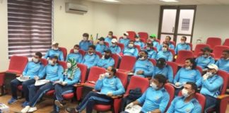 PCB: Twenty-eight participants undergoing Level 1 coaching course in Multan