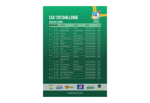Fixtures announced for CSA T20 Challenge