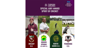 Cricket Ireland: ITW Irish Cricket Awards 2021 - Turkish Airlines Spirit of Cricket Jury Prize shortlist unveiled