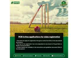 PCB invites applications for clubs registration