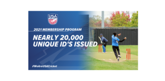 USA Cricket Membership - 5th Progress Update