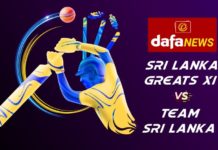 SLC: Match Officials for the Charity Match between Sri Lanka Greats XI and Team Sri Lanka
