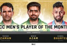 ICC Player of the Month nominations for April announced
