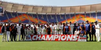 India remain on top of MRF Tyres ICC Men’s Test team rankings