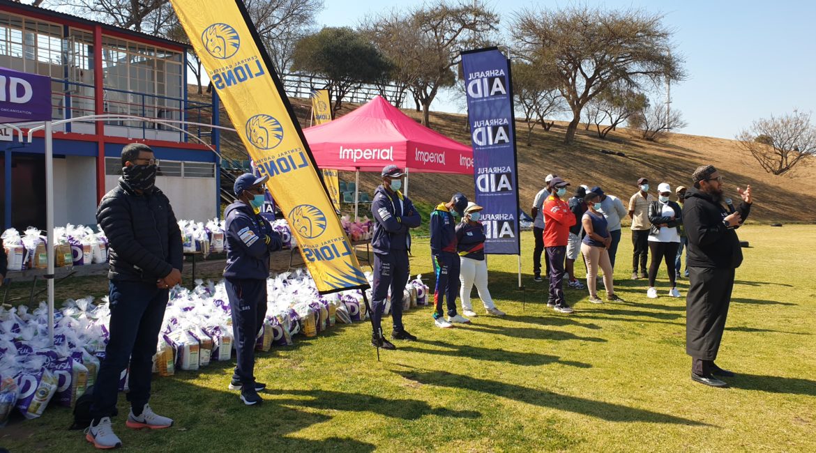 Central Gauteng Lions and Ashraful Aid give back | cricexec