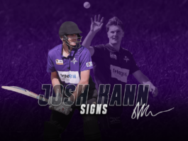 Hobart Hurricanes: Kann signs first BBL contract with the Hurricanes