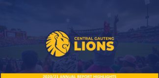 Turning the Tide - Central Gauteng Lions 2020/21 annual performance