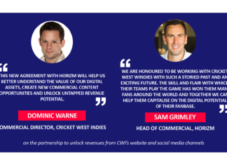 Dominic Warne and Sam Grimley on the partnership to unlock revenues from CWI’s website and social media channels