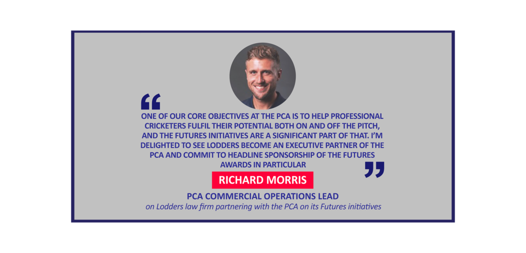 Richard Morris, PCA Commercial Operations Lead on Lodders law firm partnering with the PCA on its Futures initiatives