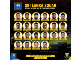 SLC: Sri Lanka squad for ODI and T20I series vs South Africa