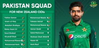 PCB: Pakistan name 20-player ODI squad for New Zealand series