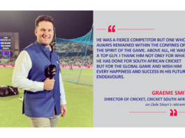 Graeme Smith, Director of Cricket, Cricket South Africa on Dale Steyn's retirement