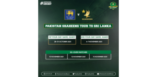 PCB: Pakistan Shaheens to tour Sri Lanka next month