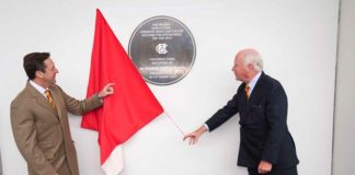 MCC: Gerald Corbett and Clare Connor unveil new Compton and Edrich stand plaques at Lord’s