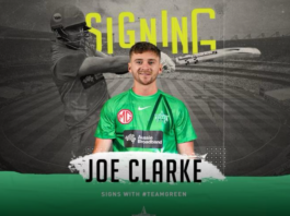 Melbourne Stars secure Joe Clarke signing