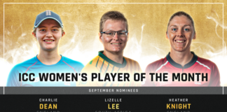 ICC Player of the Month nominations for September announced