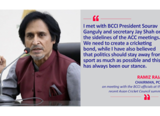 Ramiz Raja, Chairman, PCB on meeting with the BCCI officials at the recent Asian Cricket Council summit