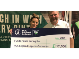 Over £100k raised by PCA England Legends programme