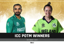 Asif Ali and Laura Delany voted ICC Players of the Month for October