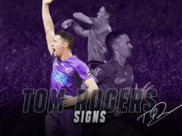 Hobart Hurricanes: Tom Rogers penultimate signing for Hurricanes ahead of BBL|11