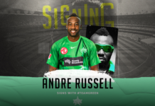 Andre Russell signs with the Melbourne Stars