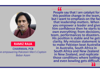 Ramiz Raja, Chairman, PCB on empowering Pakistani Men's Captain Babar Azam