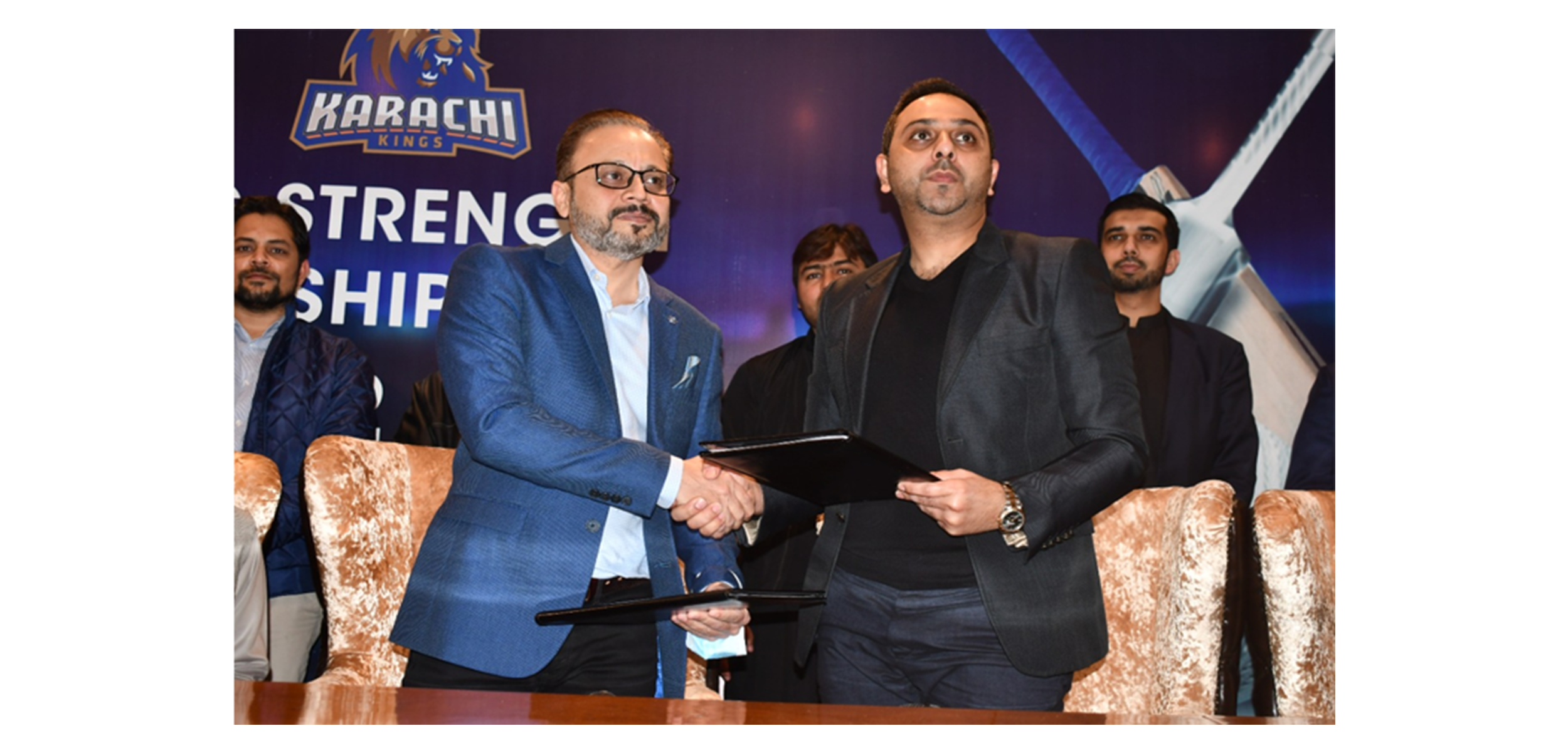 Karachi Kings join hands with Mughal Steel as Strength Partner for