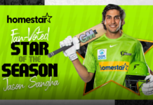 Sydney Thunder: Sangha voted Homestar Star of the Season