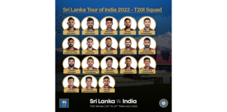 SLC: Sri Lanka T20I squad for India tour 2022
