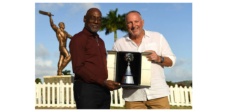 CWI: Cricket Icons unveil new Richards-Botham Trophy ahead of the West Indies vs England Apex Test Series