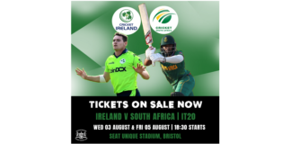Cricket Ireland: First tickets on sale now - Ireland v South Africa Men’s T20I series
