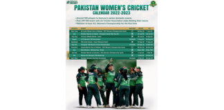 PCB unveils bumper women's cricket season