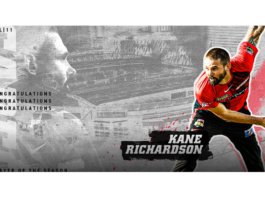 Melbourne Renegades: Kane Richardson named BBL Player of the Season