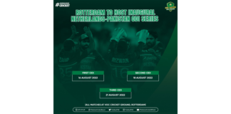 PCB: Rotterdam to host inaugural Netherlands-Pakistan ODI series