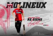 Melbourne Renegades: Molineux extends for two more years