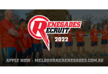 Melbourne Renegades Recruit returns in 2022