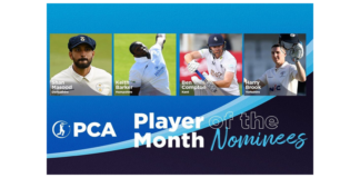 PCA : Vote now – Player of the Month